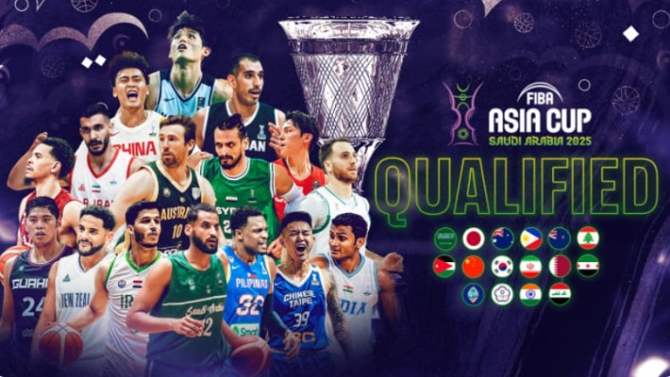 8月在沙特举办！FIBA官网：男篮亚洲杯抽签仪式将在下月8号举行