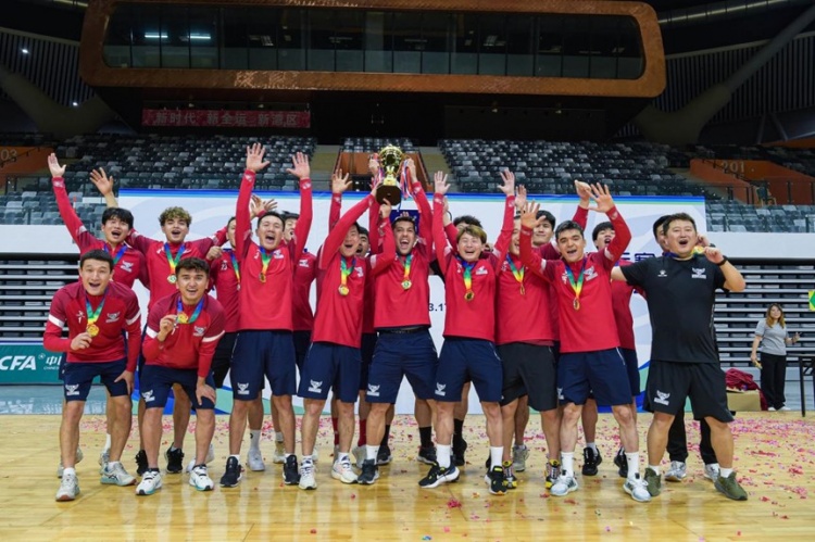 宁夏平罗恒利2-1杭州临平吴越钱唐，首夺全国五人制锦标赛冠军
