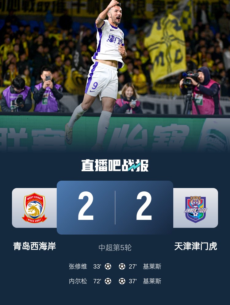 津媒：津门虎只踢了半场好球，9天3赛凸显体能及板凳深度不足